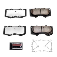 PowerStop Power Stop 10-19 Lexus GX460 Front Z36 Truck & Tow Brake Pads w/Hardware - Brakes Rotors