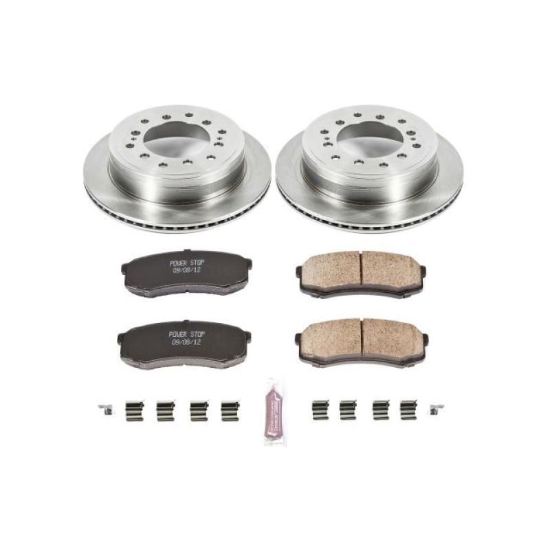 PowerStop Power Stop 10-19 Lexus GX460 Rear Autospecialty Brake Kit - Brakes Rotors & Pads