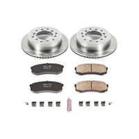 PowerStop Power Stop 10-19 Lexus GX460 Rear Autospecialty Brake Kit - Brakes Rotors & Pads