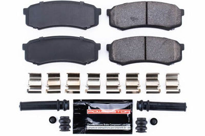 PowerStop Power Stop 10-19 Lexus GX460 Rear Z23 Evolution Sport Brake Pads w/Hardware - Brakes Rotors &