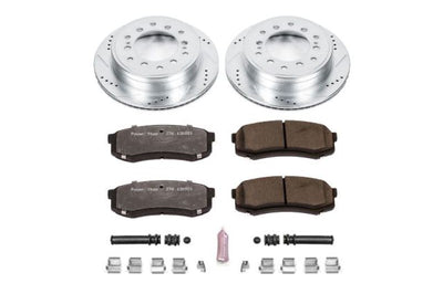 PowerStop Power Stop 10-19 Lexus GX460 Rear Z36 Truck & Tow Brake Kit - Brakes Rotors Pads