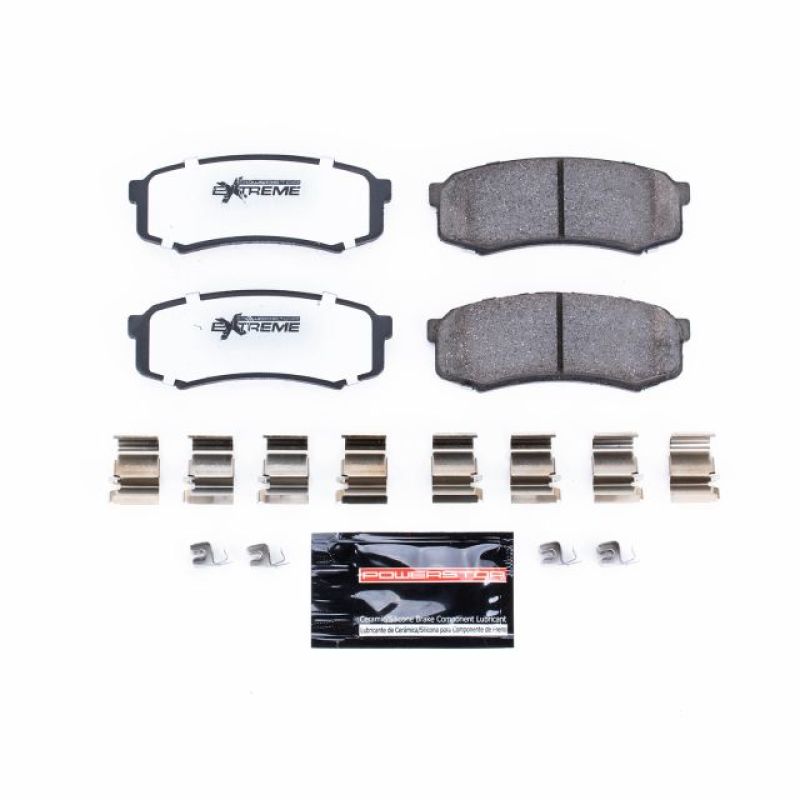 PowerStop Power Stop 10-19 Lexus GX460 Rear Z36 Truck & Tow Brake Pads w/Hardware - Brakes Rotors