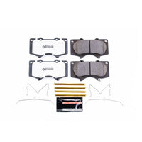 PowerStop Power Stop 10-19 Toyota 4Runner Front Z36 Truck & Tow Brake Pads w/Hardware - Brakes Rotors