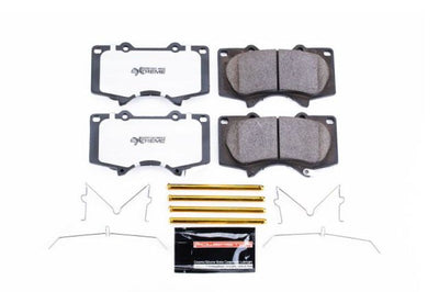PowerStop Power Stop 10-19 Toyota 4Runner Front Z36 Truck & Tow Brake Pads w/Hardware - Brakes Rotors