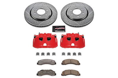 PowerStop Power Stop 10-21 Lincoln Navigator Front Z36 Truck & Tow Kit w/Cals - Brakes Rotors Pads