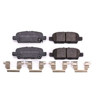 PowerStop Power Stop 11-12 Infiniti EX35 Rear Z17 Evolution Ceramic Brake Pads w/Hardware - Brakes Rotors &