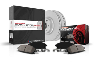 PowerStop Power Stop 11-13 BMW 328i Rear Z23 Evolution Sport Coated Brake Kit - Brakes Rotors & Pads