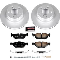 PowerStop Power Stop 11-13 BMW 328i Rear Z23 Evolution Sport Coated Brake Kit - Brakes Rotors & Pads