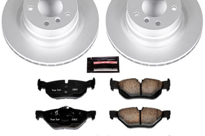 PowerStop Power Stop 11-13 BMW 328i Rear Z23 Evolution Sport Coated Brake Kit - Brakes Rotors & Pads