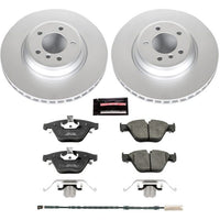 PowerStop Power Stop 11-13 BMW 335i xDrive Front Z23 Evolution Sport Coated Brake Kit - Brakes Rotors & Pads