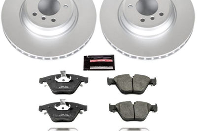 PowerStop Power Stop 11-13 BMW 335i xDrive Front Z23 Evolution Sport Coated Brake Kit - Brakes Rotors & Pads