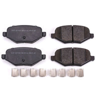 PowerStop Power Stop 11-13 Ford Edge Rear Z17 Evolution Ceramic Brake Pads w/Hardware - Brakes Rotors &