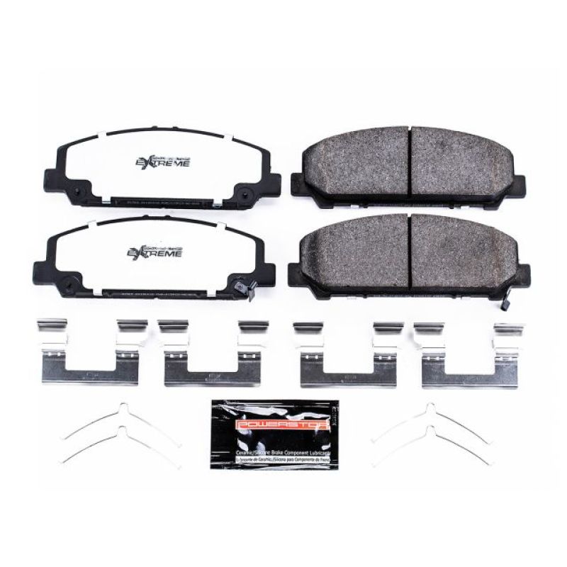 PowerStop Power Stop 11-13 Infiniti QX56 Front Z36 Truck & Tow Brake Pads w/Hardware - Brakes Rotors