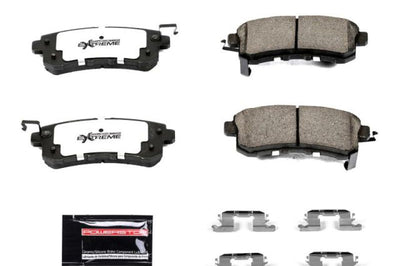 PowerStop Power Stop 11-13 Infiniti QX56 Rear Z36 Truck & Tow Brake Pads w/Hardware - Brakes Rotors