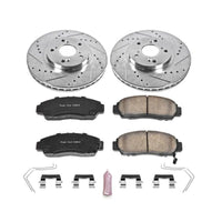 PowerStop Power Stop 11-14 Acura TSX Front Z23 Evolution Sport Brake Kit - Brakes Rotors & Pads
