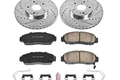 PowerStop Power Stop 11-14 Acura TSX Front Z23 Evolution Sport Brake Kit - Brakes Rotors & Pads