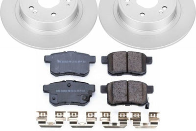 PowerStop Power Stop 11-14 Acura TSX Rear Z17 Evolution Geomet Coated Brake Kit - Brakes Rotors & Pads