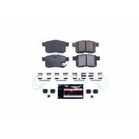 PowerStop Power Stop 11-14 Acura TSX Rear Z23 Evolution Sport Brake Pads w/Hardware - Brakes Rotors &