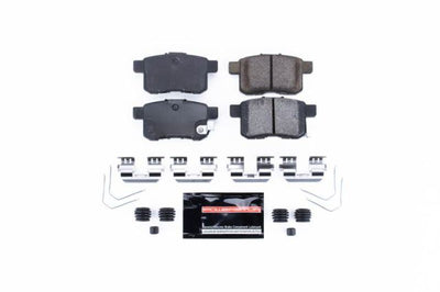 PowerStop Power Stop 11-14 Acura TSX Rear Z23 Evolution Sport Brake Pads w/Hardware - Brakes Rotors &