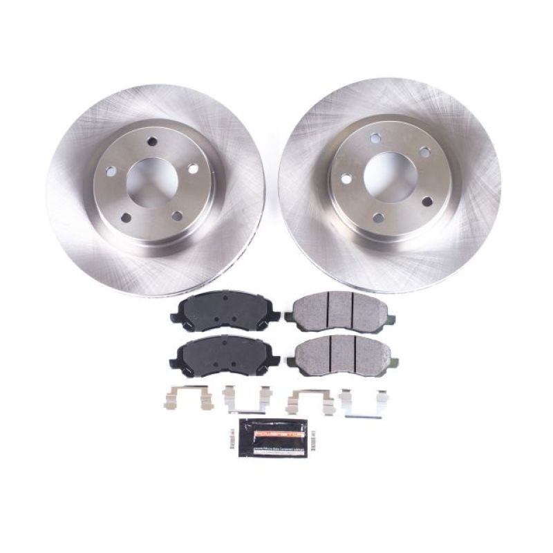PowerStop Power Stop 11-14 Chrysler 200 Front Autospecialty Brake Kit - Brakes Rotors & Pads