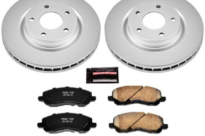 PowerStop Power Stop 11-14 Chrysler 200 Front Z17 Evolution Geomet Coated Brake Kit - Brakes Rotors & Pads