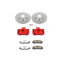 PowerStop Power Stop 11-14 Chrysler 200 Front Z26 Street Warrior Brake Kit w/Calipers - Brakes Rotors & Pads