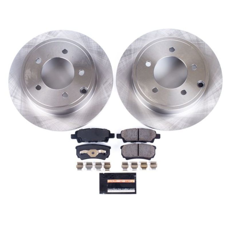 PowerStop Power Stop 11-14 Chrysler 200 Rear Autospecialty Brake Kit - Brakes Rotors & Pads