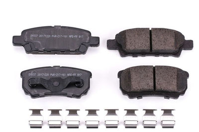 PowerStop Power Stop 11-14 Chrysler 200 Rear Z17 Evolution Ceramic Brake Pads w/Hardware - Brakes Rotors &