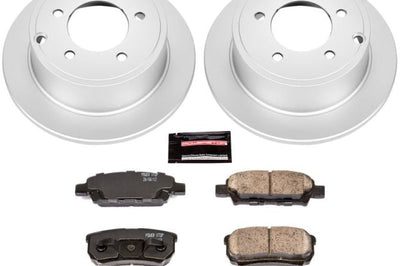 PowerStop Power Stop 11-14 Chrysler 200 Rear Z17 Evolution Geomet Coated Brake Kit - Brakes Rotors & Pads