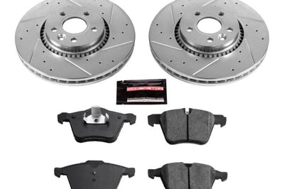 PowerStop Power Stop 11-14 Volvo S60 Front Z23 Evolution Sport Brake Kit - Brakes Rotors & Pads