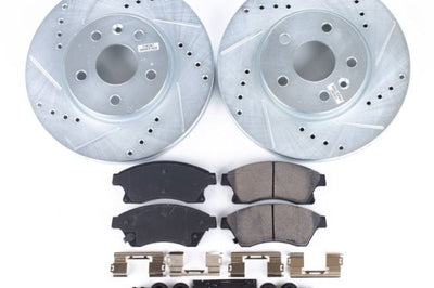 PowerStop Power Stop 11-15 Chevrolet Cruze Front Z23 Evolution Sport Brake Kit - Brakes Rotors & Pads