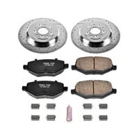 PowerStop Power Stop 11-15 Ford Edge Rear Z23 Evolution Sport Brake Kit - Brakes Rotors & Pads