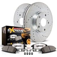 PowerStop Power Stop 11-15 Ford Edge Rear Z36 Truck & Tow Brake Kit - Brakes Rotors Pads