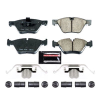 PowerStop Power Stop 11-16 BMW 528i Front Z23 Evolution Sport Brake Pads w/Hardware - Brakes Rotors &
