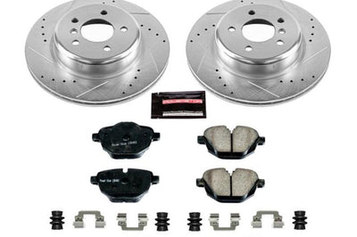 PowerStop Power Stop 11-16 BMW 528i Rear Z23 Evolution Sport Brake Kit - Brakes Rotors & Pads