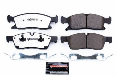 PowerStop Power Stop 11-16 Dodge Durango Front Z36 Truck & Tow Brake Pads w/Hardware - Brakes Rotors