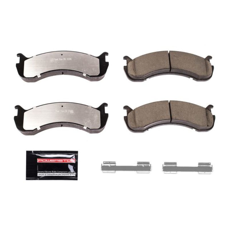 PowerStop Power Stop 11-16 Ford F59 Front or Rear Z36 Truck & Tow Brake Pads w/Hardware - Brakes Rotors