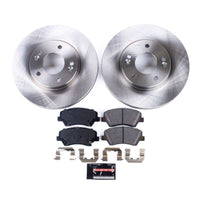 PowerStop Power Stop 11-16 Hyundai Elantra Front Autospecialty Brake Kit - Brakes Rotors & Pads