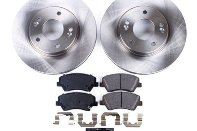 PowerStop Power Stop 11-16 Hyundai Elantra Front Autospecialty Brake Kit - Brakes Rotors & Pads