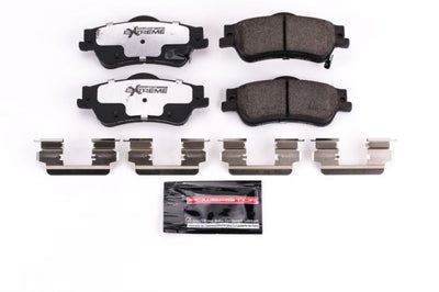 PowerStop Power Stop 11-17 Chevrolet Caprice Rear Z26 Extreme Street Brake Pads w/Hardware - Brakes Rotors &