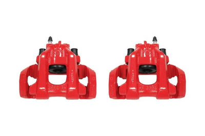 PowerStop Power Stop 11-17 Dodge Durango Rear Red Calipers w/Brackets - Pair - Brakes Rotors & Pads