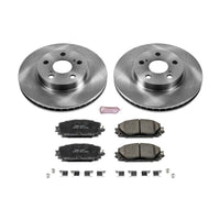PowerStop Power Stop 11-17 Lexus CT200h Front Autospecialty Brake Kit - Brakes Rotors & Pads
