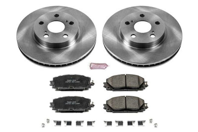 PowerStop Power Stop 11-17 Lexus CT200h Front Autospecialty Brake Kit - Brakes Rotors & Pads