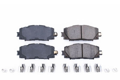 PowerStop Power Stop 11-17 Lexus CT200h Front Z17 Evolution Ceramic Brake Pads w/Hardware - Brakes Rotors &