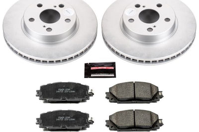 PowerStop Power Stop 11-17 Lexus CT200h Front Z17 Evolution Geomet Coated Brake Kit - Brakes Rotors & Pads