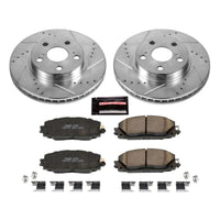 PowerStop Power Stop 11-17 Lexus CT200h Front Z23 Evolution Sport Brake Kit - Brakes Rotors & Pads