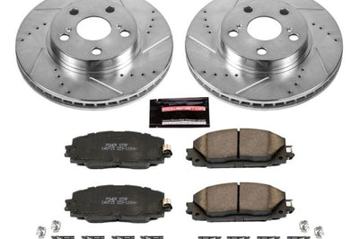 PowerStop Power Stop 11-17 Lexus CT200h Front Z23 Evolution Sport Brake Kit - Brakes Rotors & Pads