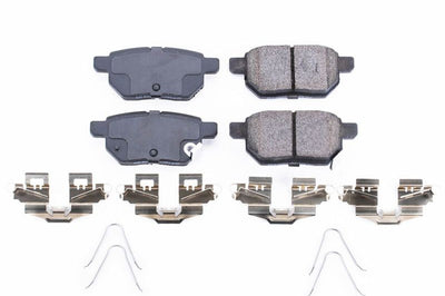 PowerStop Power Stop 11-17 Lexus CT200h Rear Z17 Evolution Ceramic Brake Pads w/Hardware - Brakes Rotors &
