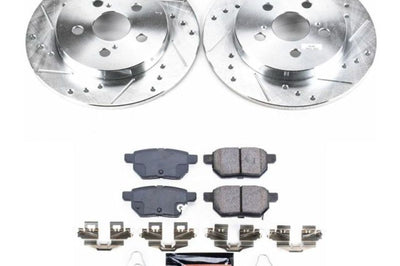 PowerStop Power Stop 11-17 Lexus CT200h Rear Z23 Evolution Sport Brake Kit - Brakes Rotors & Pads