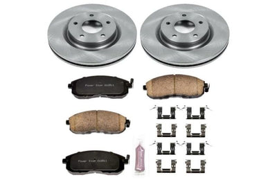 PowerStop Power Stop 11-17 Nissan Juke Front Autospecialty Brake Kit - Brakes Rotors & Pads